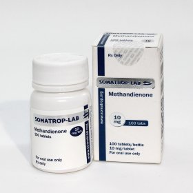 Methandienone - 100tabs/10mg/tab - Somatrop-Lab