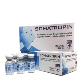 HGH Somatropin / Powder - 10IUx10vials/100 IU - Hilma Biocare